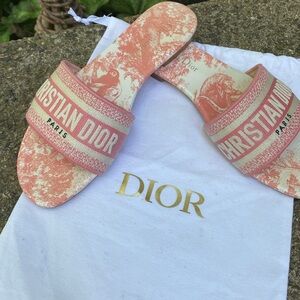 Dior Pink Slides